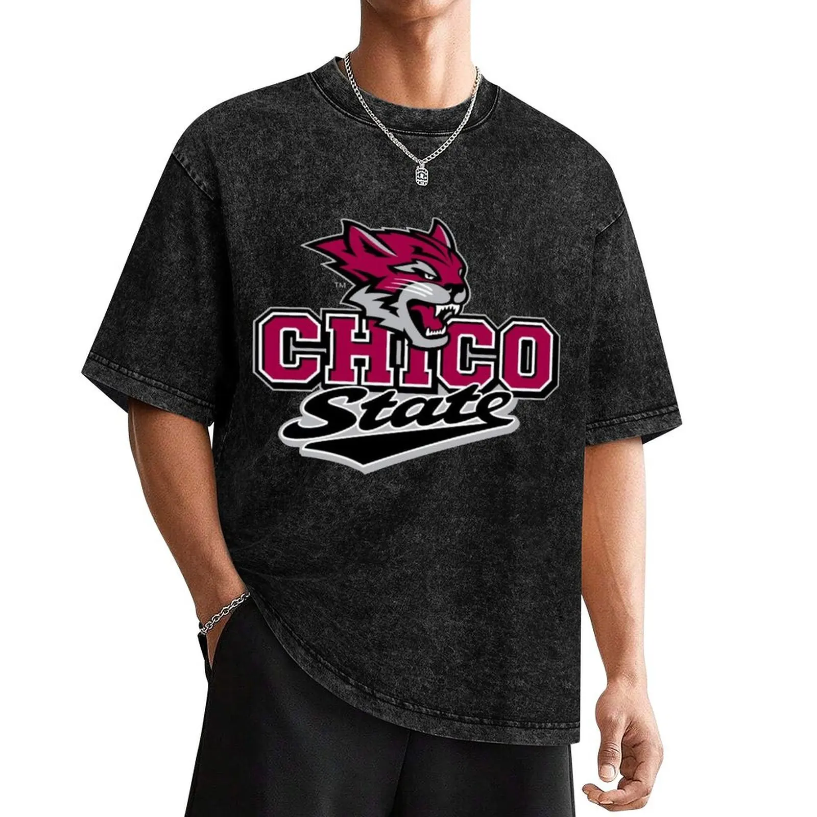 Chico-State-University-Wildcats-shirt-Gift-Trending-Design- T-Shirt vintage clothes quick-drying heavyweights mens t shirt