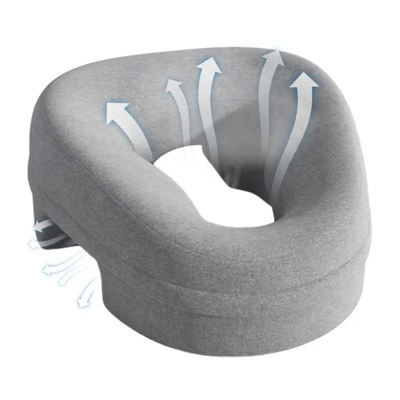 Face Down Pillow Stomach Sleeping Pillow Face Down Pillow Prone Home Massage Headrest for Massage Recovery Equipment