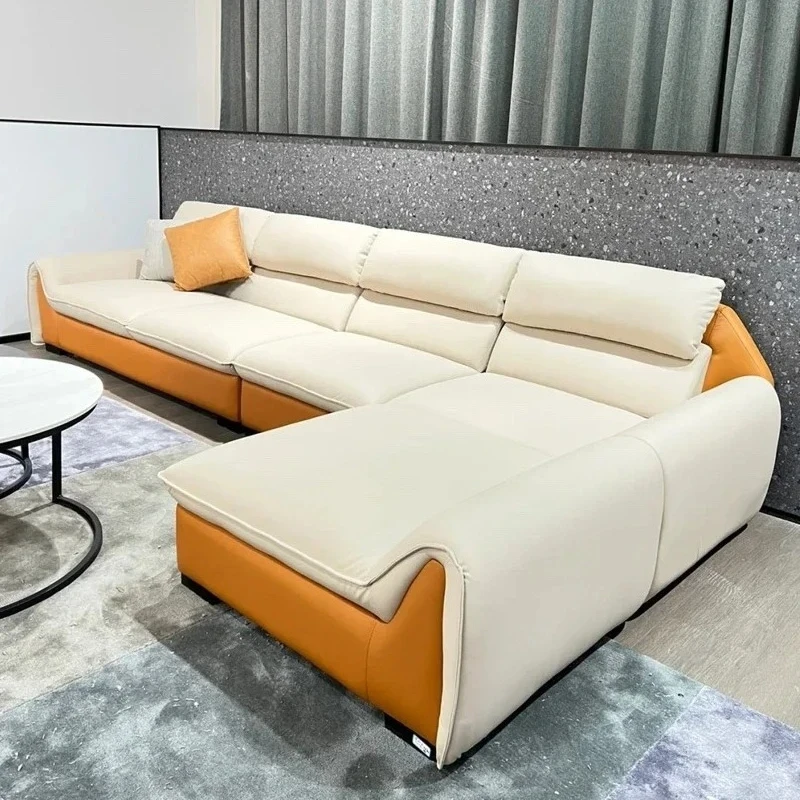 

Диваны для гостиной, скандинавский домашний кожаный диван-кровать, итальянская мебель для гостиной