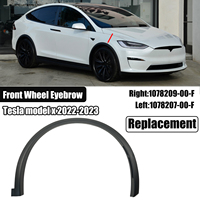 For Tesla Model X 2022- 2024 Front Wheel Eyebrow Flare Molding Trim Arch 1035289-00-M 1035288-00-M 1078209-00-F  1078207-00-F