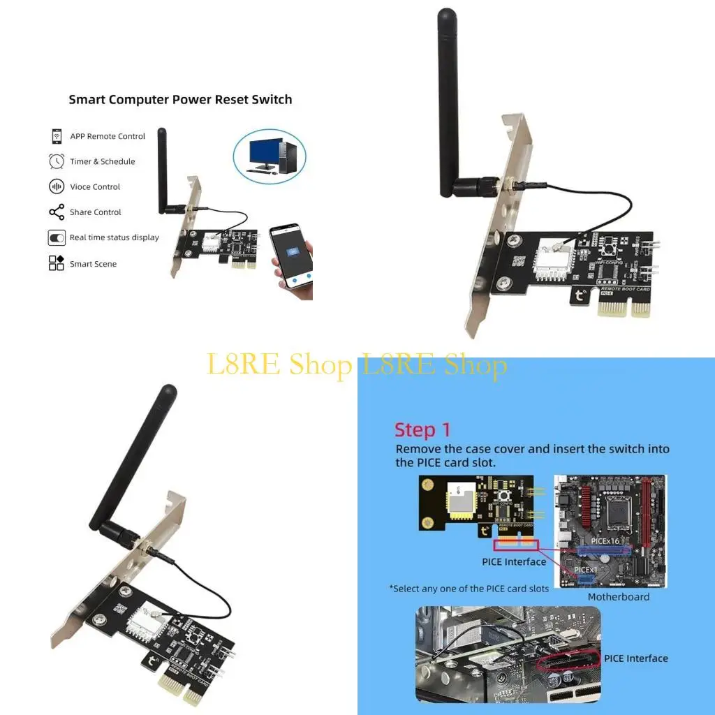 

L8RE Remote Startup/Shut Down with Voice control and App Control for Easy Ac
