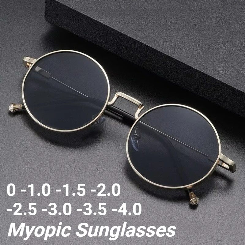 

Fashionable UV-Protective Myopic Sunglasses Driver-Specific Driving Shades Outdoor Sports Eyewear Minus Diopter 0 To -4.0