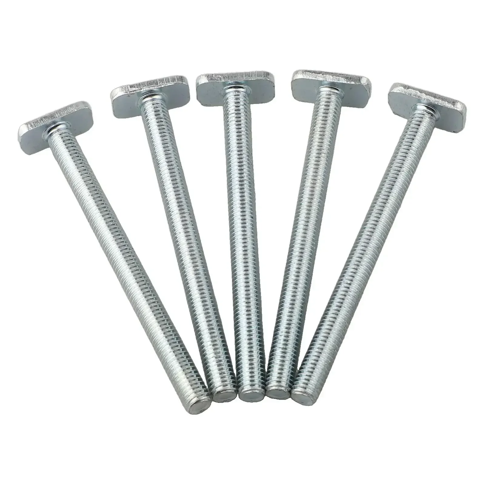 M8 Thread Bolts M8 Thread Size T Slot Nuts Quick Secure Attachment Reliable Solution Strong Metal Construction For Drill Press