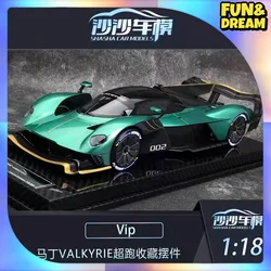 1:18 Vip Aston Martin Valkyrie Amr Pro Car Model Collectible Metal Diecasts Toy Room Ornament Model Children Toy Birthday Gift