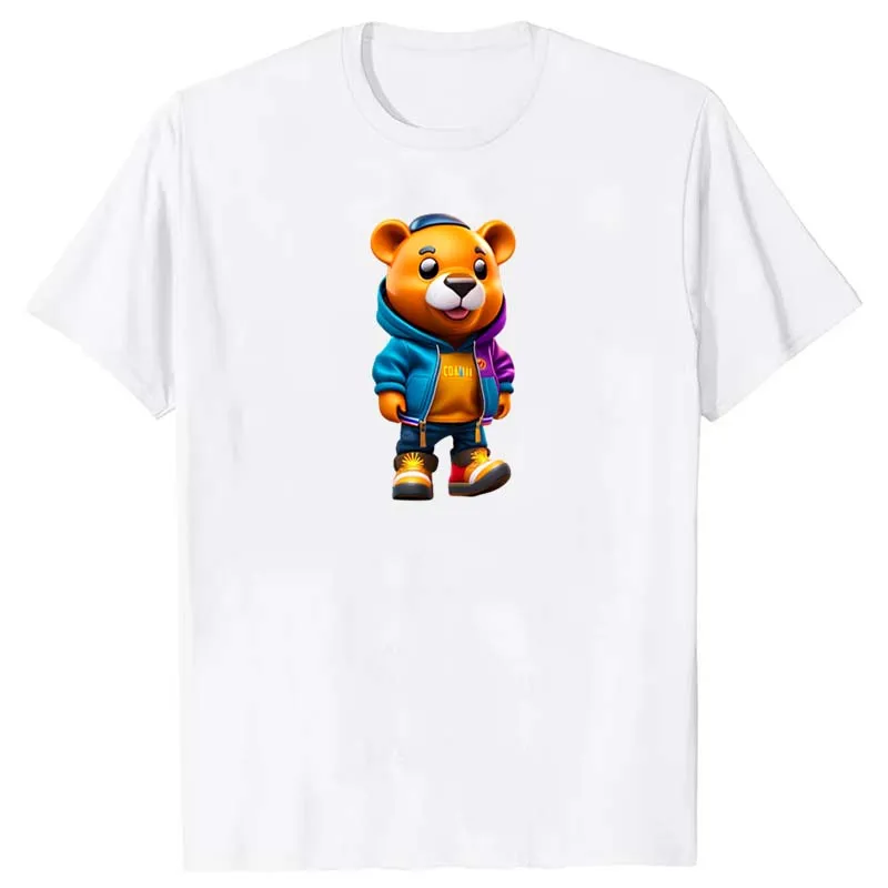 

Colorful Street Bear Tee: Hoodie, Trendy Outfit, Funky Vibe T - Shirt