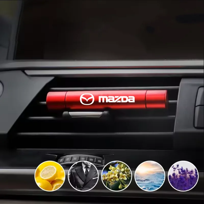 

Car Sticker Air Outlet Aromatherapy Clip for Mazda 3 bk bl 323 Axela Atenza CX-3 CX-4 CX5 Car Outlet Perfume Solid Perfume