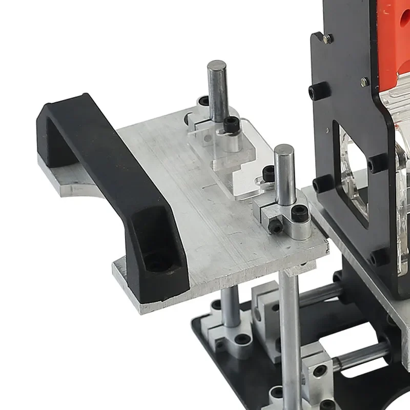 Portable two-in-one slotting machine Invisible connector mold Small milling cutter positioning frame slotting trimming machine