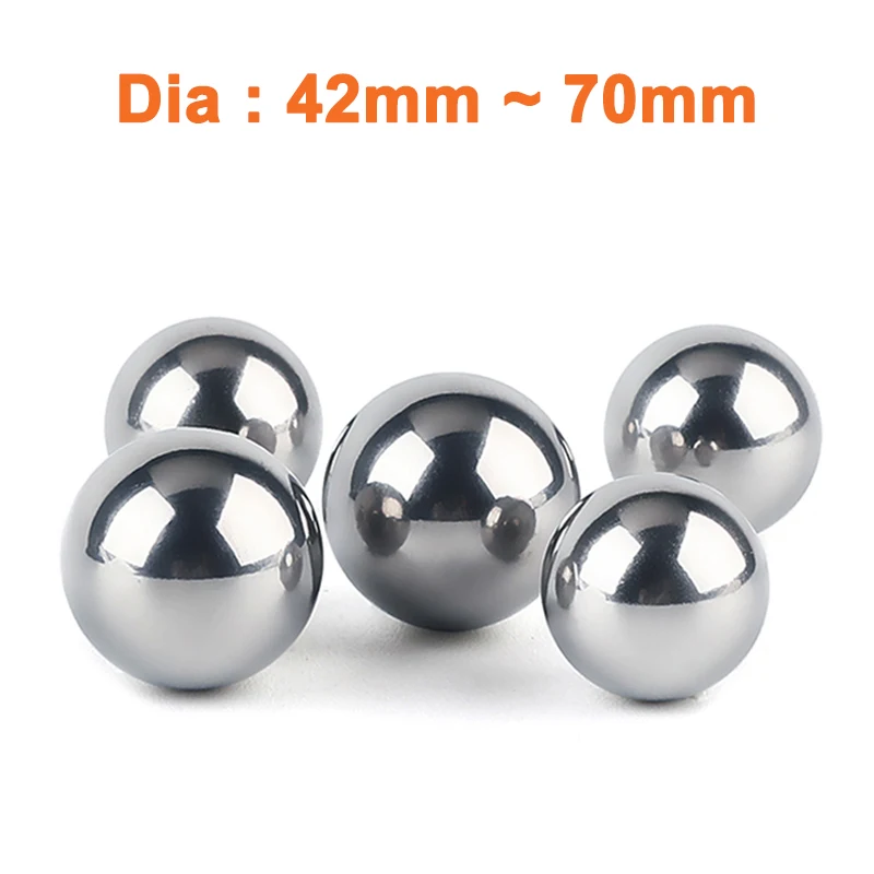 1szt 304 Kulka ze stali nierdzewnej o średnicy 42mm 45mm 48mm 50mm 55mm 60mm 65mm 70mm Kulki łożyskowe o wysokiej precyzji Gładka, solidna okrągła kula