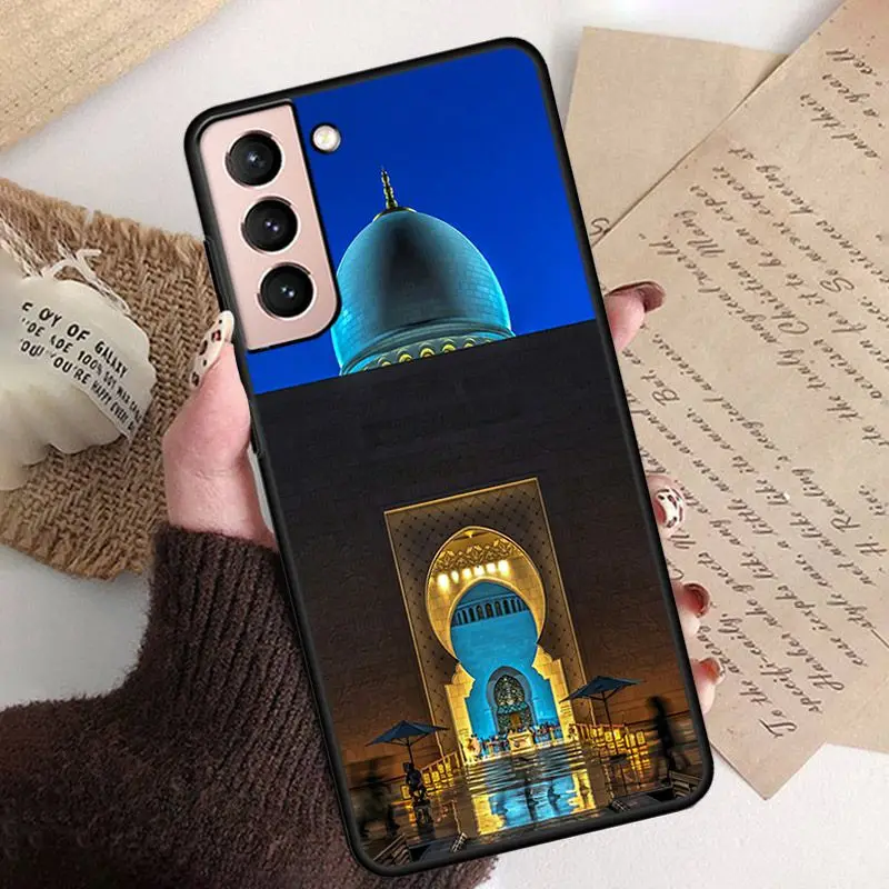 Arabic Muslim mosque building Phone Cover For samsung galaxy S24 ULTRA S23PLUS S21 S20fe S20ULTRA S21Fe S22PLUS S23ULTRA case