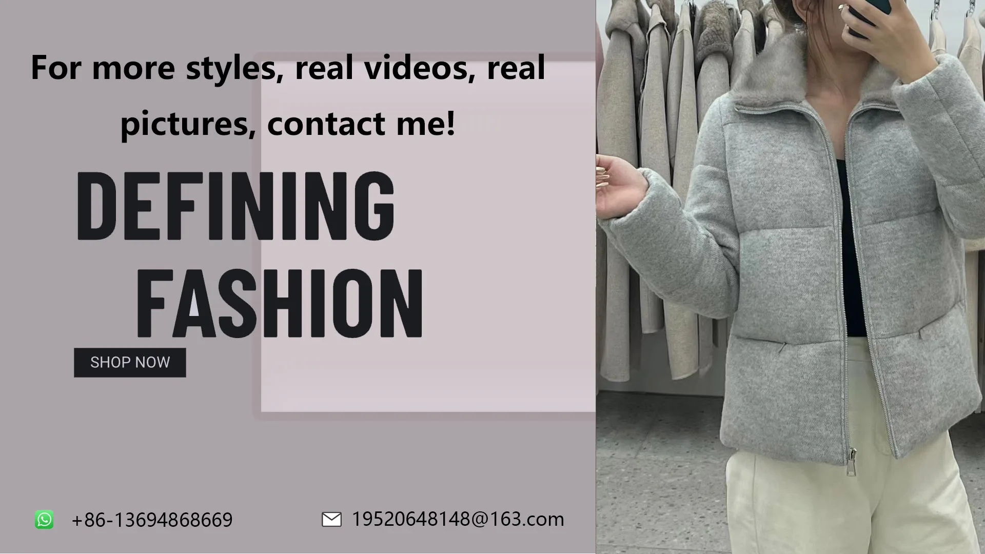 New Light Luxury Mink Fur Collar Goose Down Jacket For Women Drawstring Waist Short Stand Collar Fur Coat For Warmth