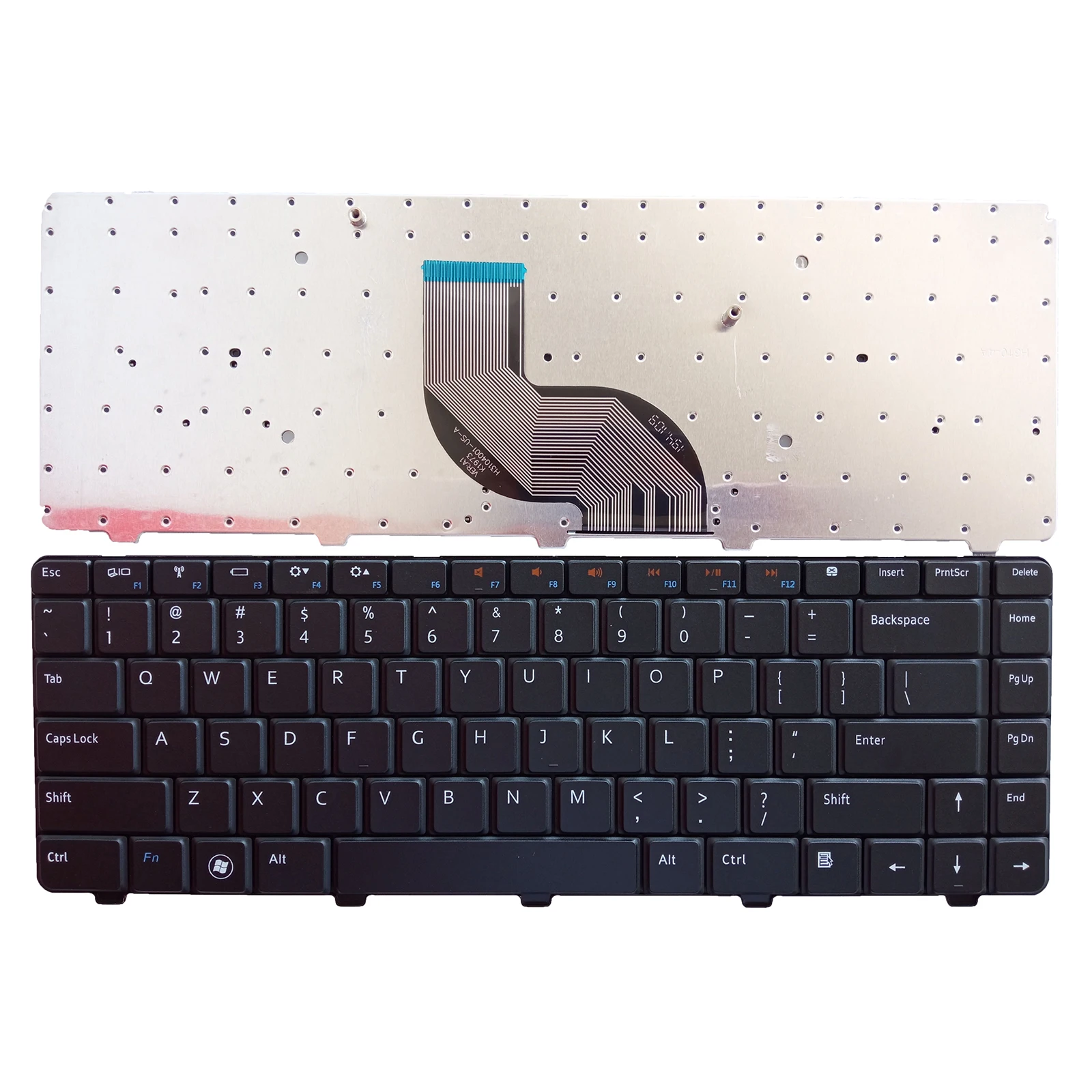 

US Laptop Keyboard for DELL Inspiron 14V 14R N3010 N4010 NSK-DJD0S 0VX3J8 09TD5F no pointer no backlight