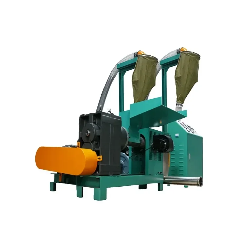 Small Environmental Protection Granulator PE Film Plastic Edge Material Waste Recycling Low Temperature Waterless