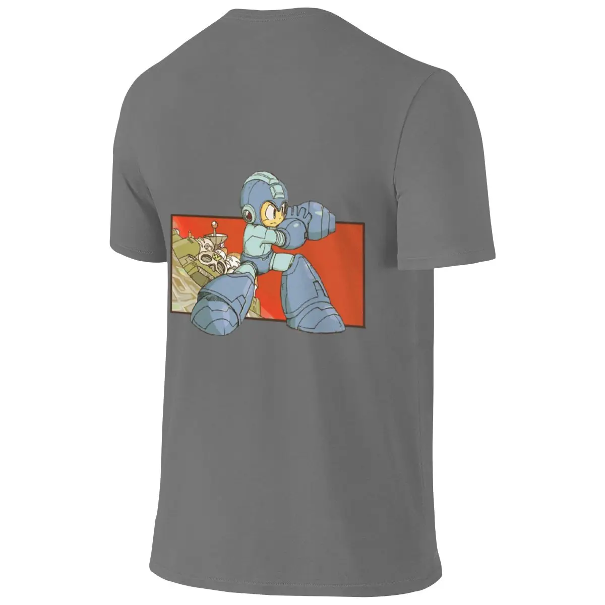 Megaman OTA Literary Reversible T-shirt Loose Lazy Breathable And Skin-Friendly Cotton Tee