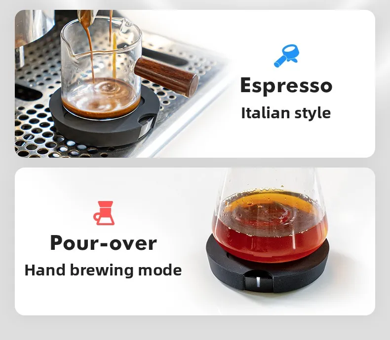 Hot Sales TIMEMORE Black Mirror Dot Smart Coffee Electronic Scale Bluetooth Connected No‑Screen DigitalScale APP Interconnection