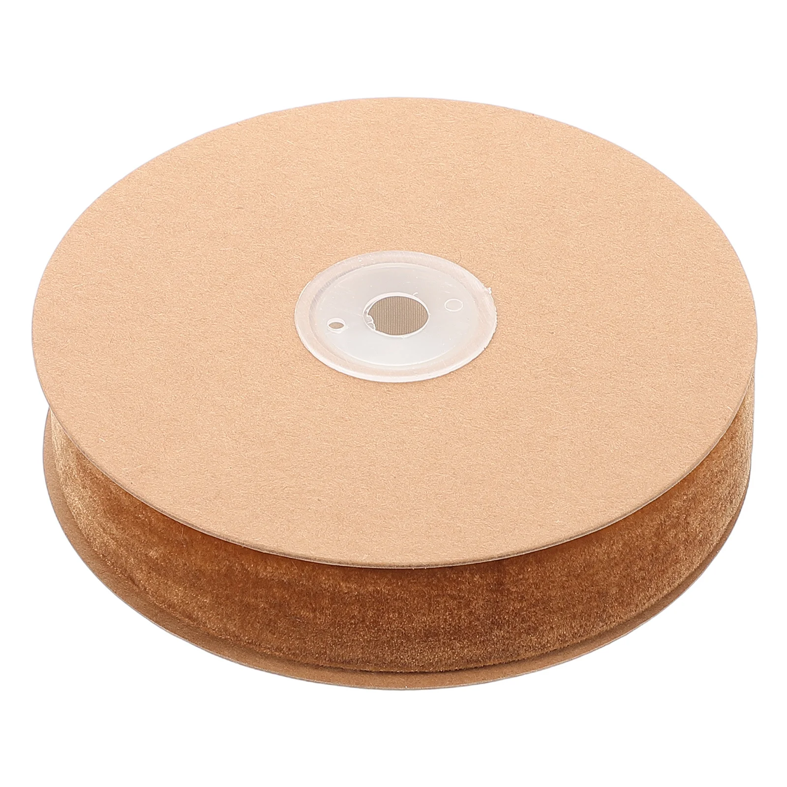 

1 Roll 2.5Cm Wide Flocking Ribbon For Gift Wrapping Diy Craft Accessories Wedding Party Decor Cloth Ribbon Band Black