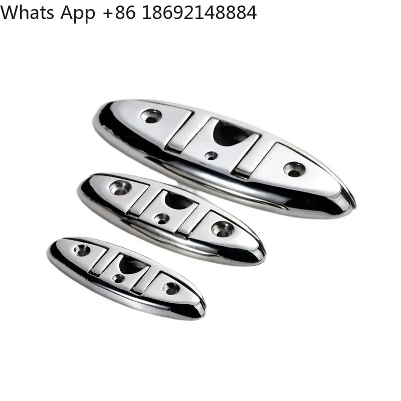 Stainless Steel 316 Folding Lifting Cable Bolt for Invisible Cable Bolt Croissant Pile Bolt Seat Yacht Marine Hardware