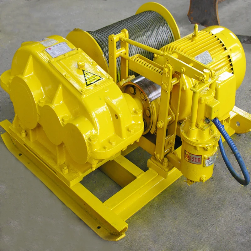 High Working Efficiency 2 Ton High Speed Light Duty Electric Winch
