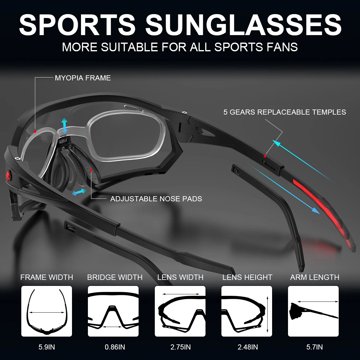 X-TIGER Photochromic Cycling Sunglasses Outdoor Hiking Fishing Sports Glasses Polarized UV400 MTB Racing Road Man Cycling Goggle