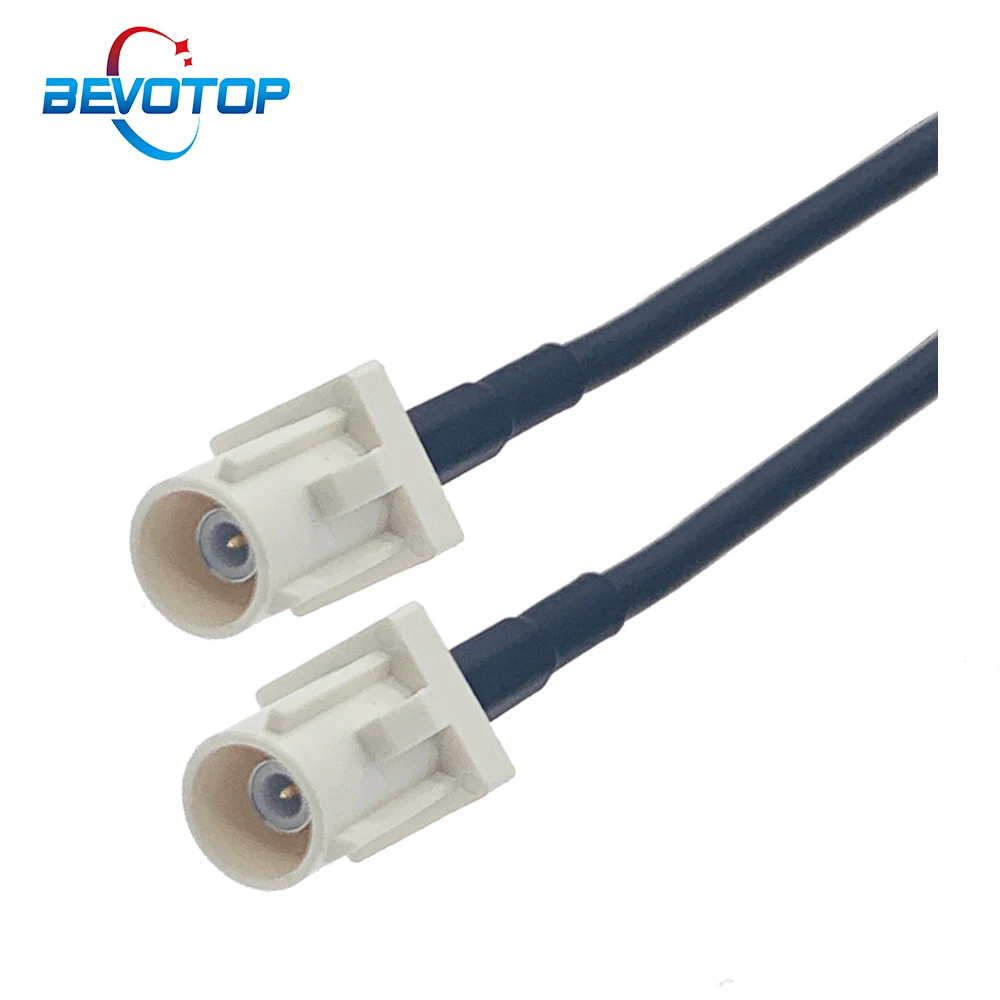 

Белый Fakra B Code Jack to Plug Male to Female RG174 Удлинительный кабель GPS Радио Антенный адаптер RF Коаксиальный шнур с косичкой