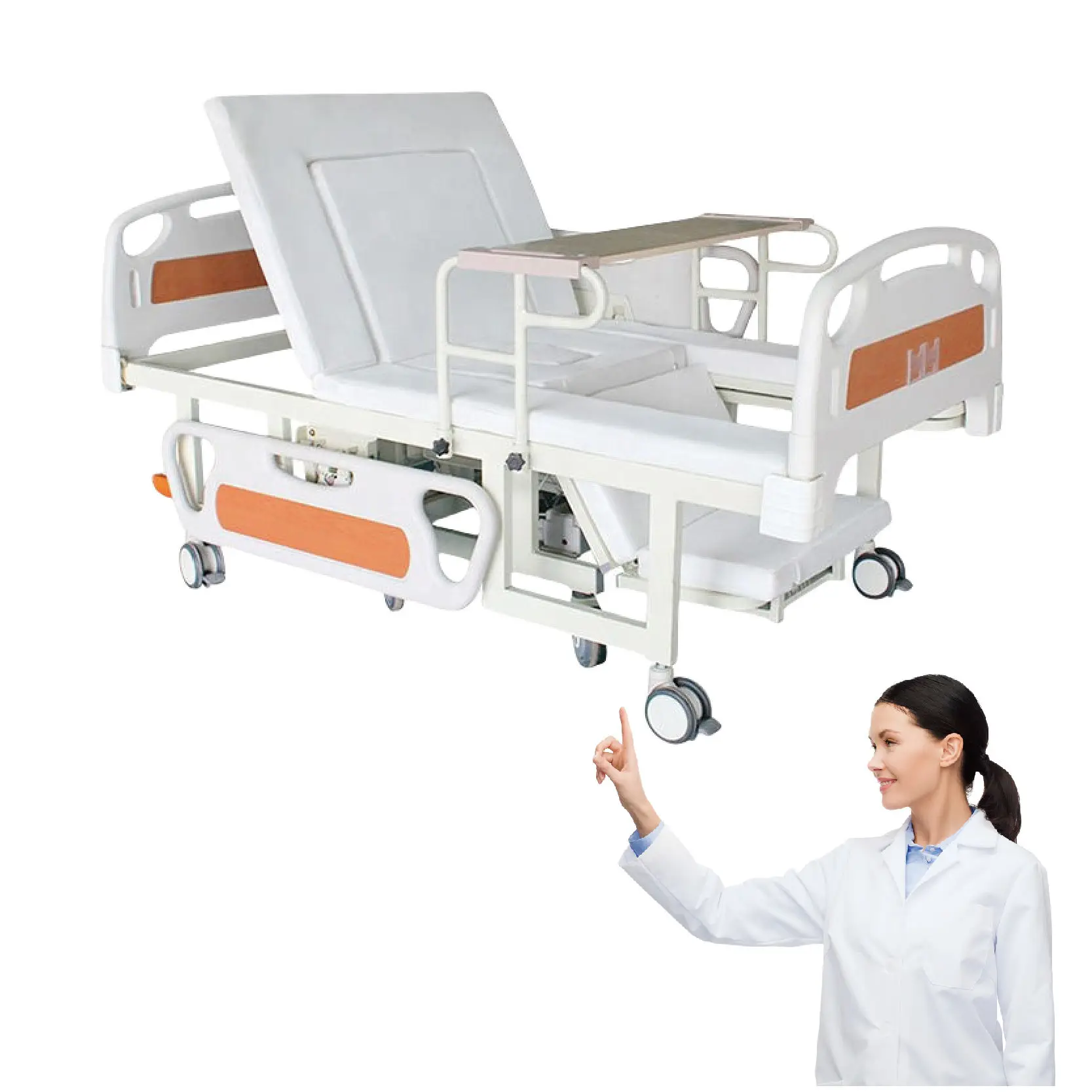 

Full-Electric Adjustable Hospital Bed With Multiple Positioning And Trendelenburg Options