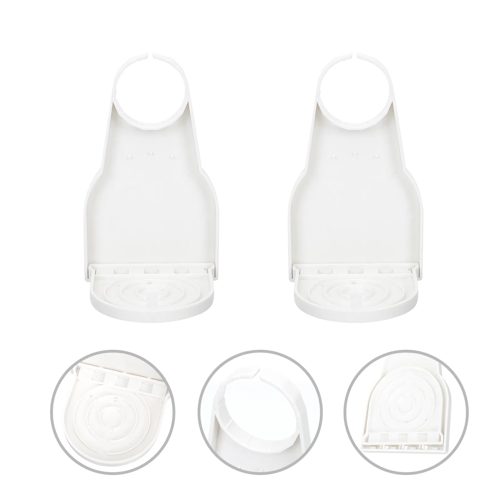 

2pcs Catcher For Laundry Detergent Dispenser Holder Plastic Drip Soap Dispenser Tray Laundry Tool Fabric Softener Drip Tray