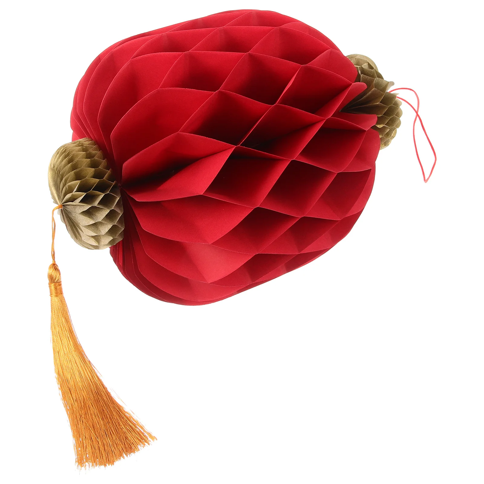 

Red Paper Chinese Lantern Vintage Style Traditional Hanging Lantern for Holiday Festival Wedding Outdoor Decorative Lamp