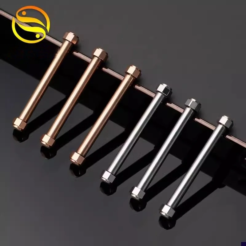 الفولاذ المقاوم للصدأ ربط قضيب لمايكل كورس MK698J5 حزام قضيب ربط سلسلة ساعات MK ربط رمح 18 مللي متر الفضة ارتفع الذهب