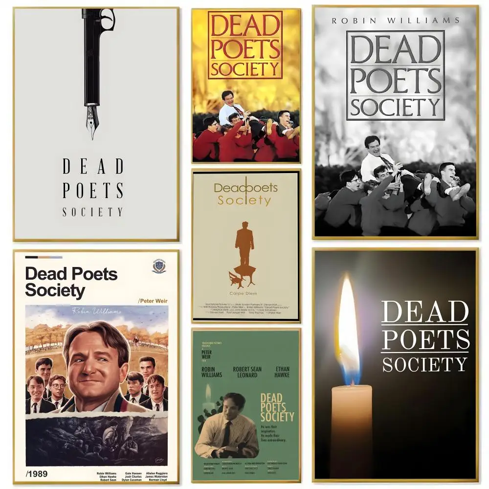 Film Dead Poets Society Poster Papier Druck Home Wohnzimmer Schlafzimmer Eingang Bar Cafe Kunst Malerei Dekoration