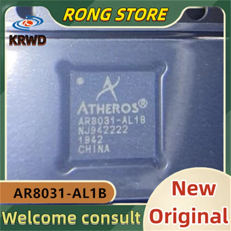 5PCS AR8031-AL1B New and Original  AR8031 QFN-48