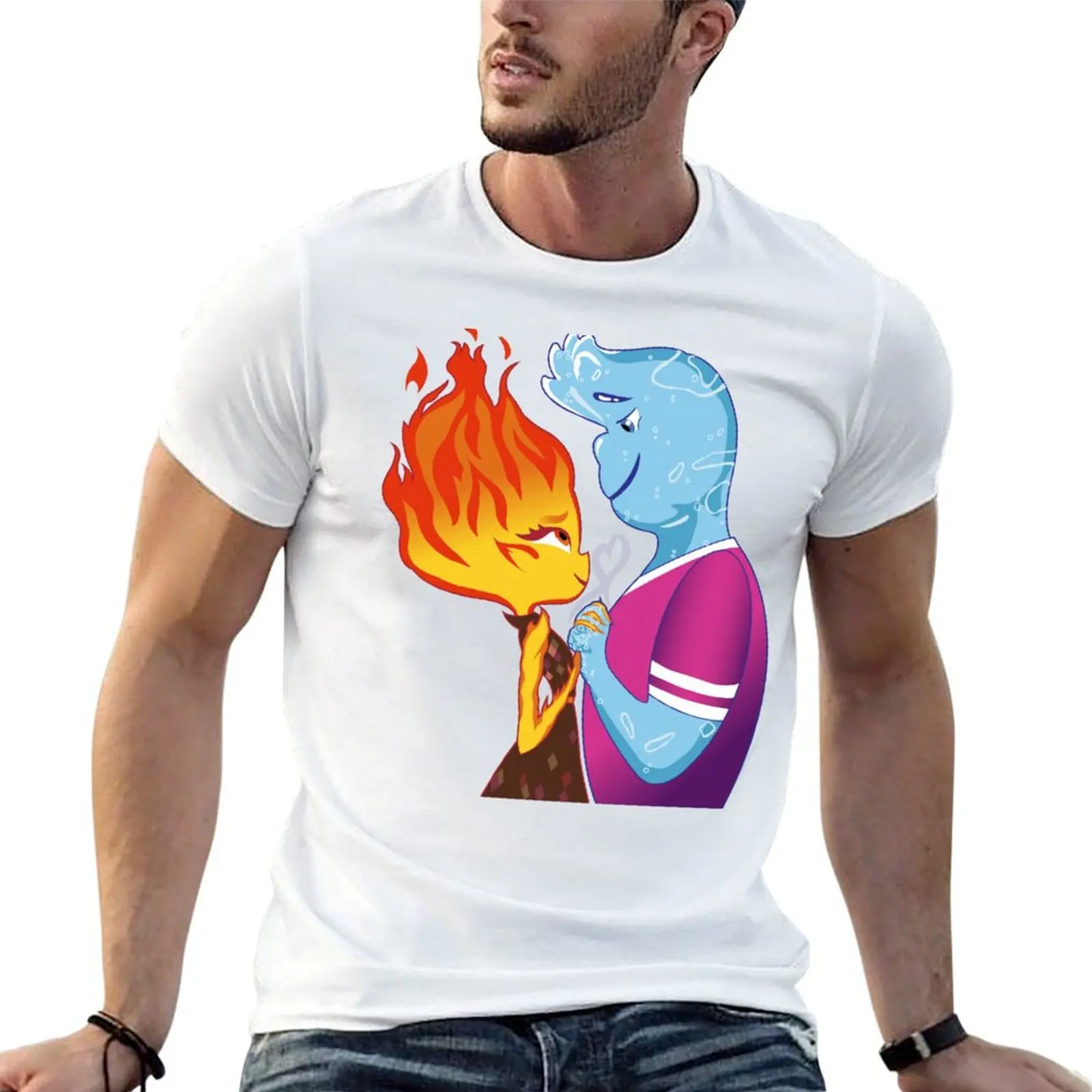 

anime & 100% tshirt shirts cotton for man t Ember Elemental T-Shirt Wade