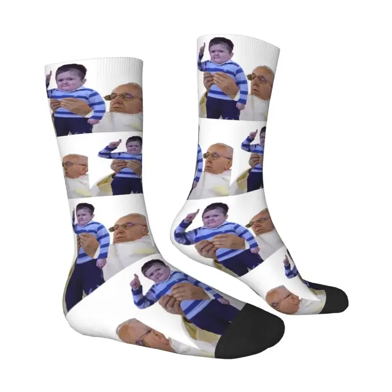 The GOAT Hasbulla Magomedov Mens Crew Socks Unisex Cute Spring Summer Autumn Winter Dress Sock