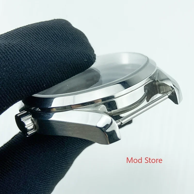 100M Tested WR Sapphire Crystal Watch Case Stainless Steel For Sea Master Style Watch Fit DG3804 Miyota8215 ETA2836 ST2146 Mov\'t