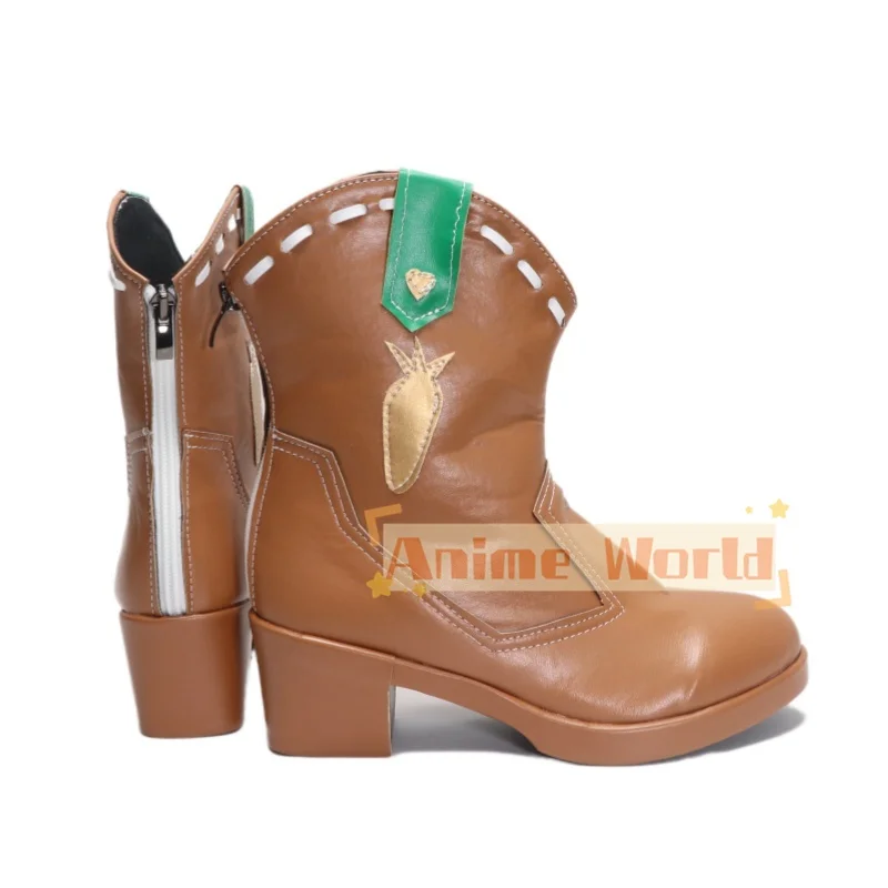 Game Pretty Derby Rijst Douche Cosplay Schoenen Laarzen Record-Breaking Zwart Assassin Voor Hallowmas Party Volwassen Vrouwen Mannen