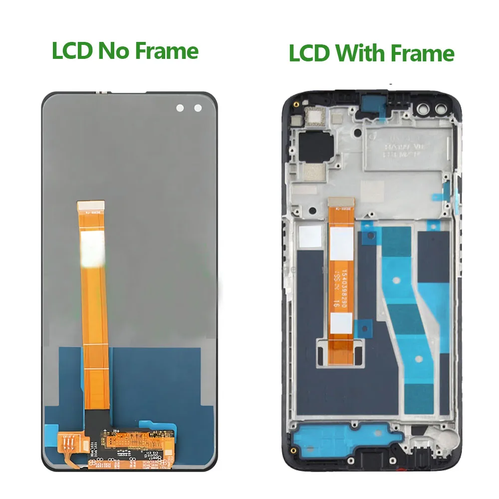 Brand New For Oppo Realme 6 Pro 6Pro LCD RMX2061 RMX2063 Display Touch Digitizer Screen For Realme6 pro Display Parts With Fr