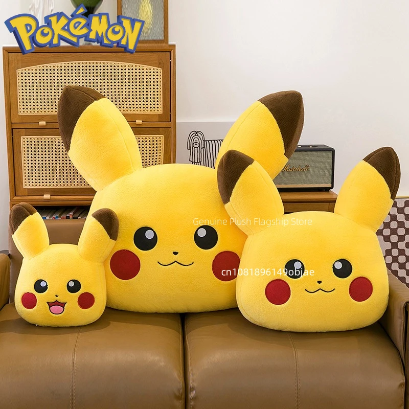 90 cm Super Big Size Pokemon Pikachu Anime Pluche Gevulde Pop Kawaii Kamer Versierd met Knuffels Kussen Vakantie Geschenken