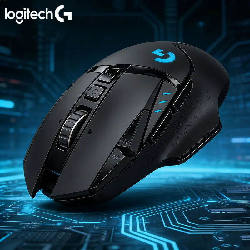 

Игровая мышь Logitech G502/G502HERO/PRO X SUPERLIGHT 2SE/PRO X SUPERLIGHT, легкая, с удобным захватом, совместима для игр и офисной работы.