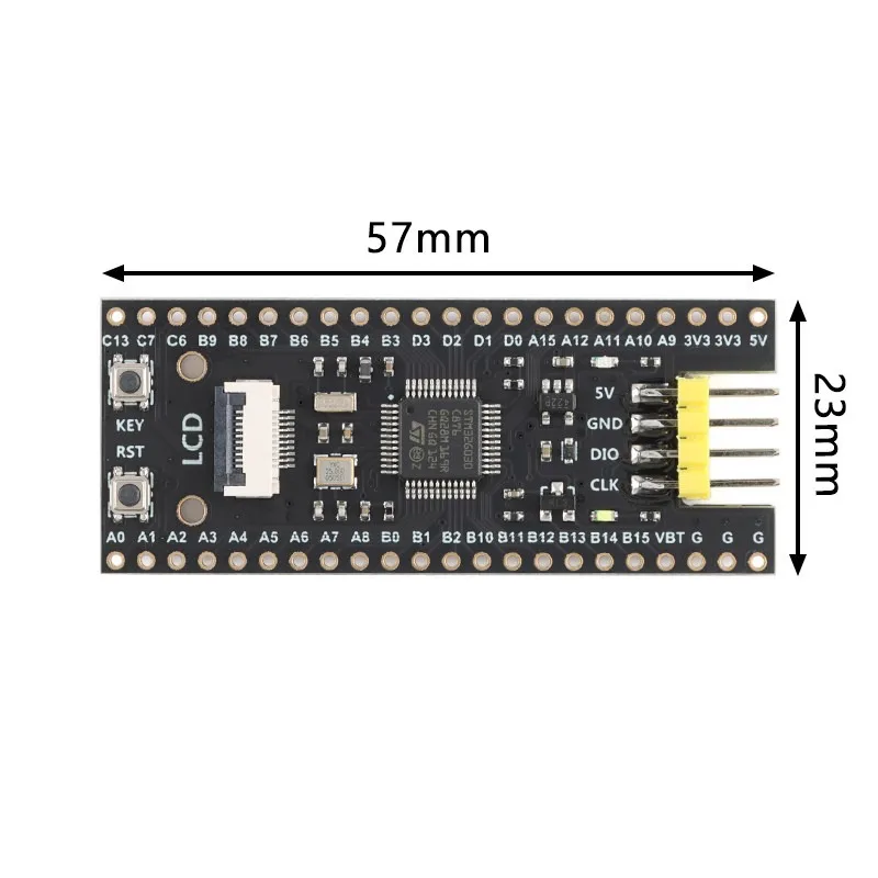 Original Genuine STM32G030C8T6 Core Development Board 64MHz 64KB Flash 8KB SRAM LCD Interface for Electronic Engineers Hobbyists