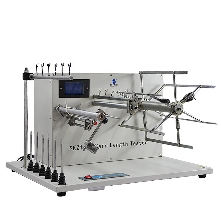 SKZ193 Lab Digital Textile Reeling Length Measuring Yarn Count Yarn Length Tester Machine