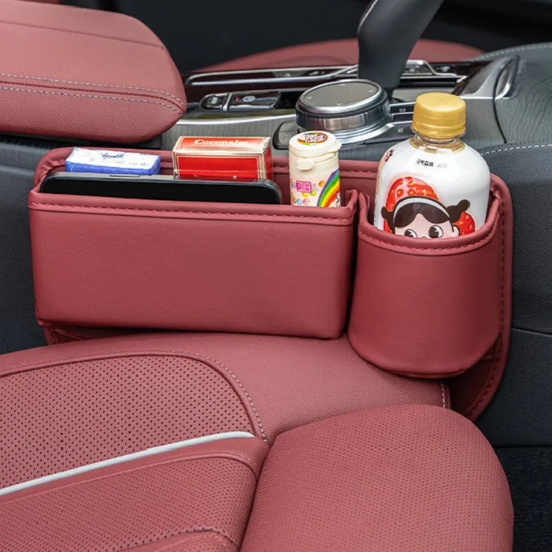 لاند روفر رينج روفر L322 2001 ~ 2012 مقعد السيارة الجانب الفجوة حشو صندوق تخزين مع حامل الكأس أشتات ترتيب صينية الملحقات #1