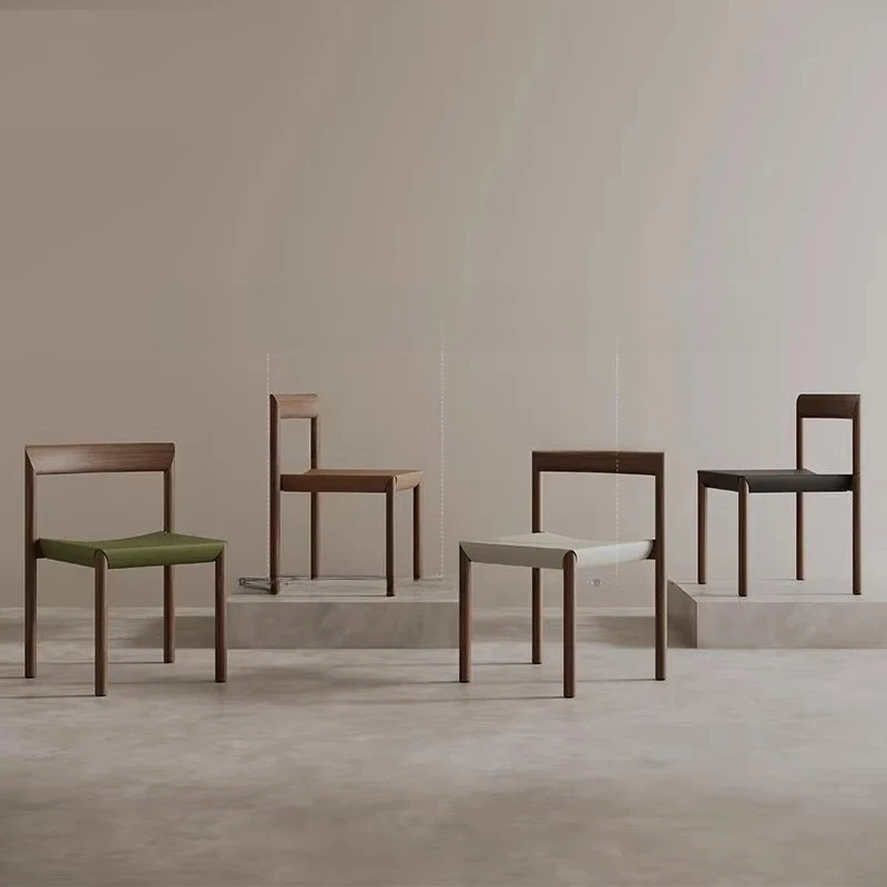 Salon Unique Dining Chair Trendy Shower Study Nordic Luxury Compact Makeup Dining Chairs Aesthetic Stoel Living Room Furniture