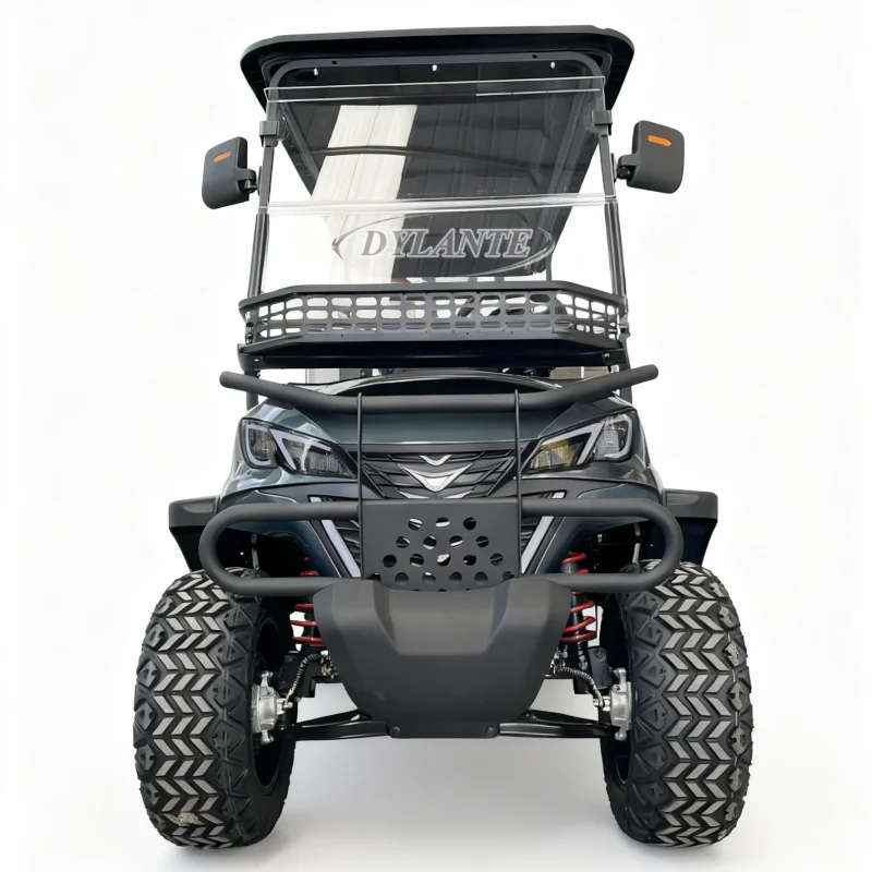 OEM ODM مخصص 45 كم / ساعة شارع قانوني منخفض السرعة 4 6 مقاعد عربات جولف كهربائية مرفوعة #4