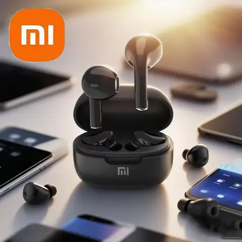XIAOMI A2 pro Mini TWS Wireless Bluetooth Earbuds Touch Control Waterproof Music Headphones Compatible with Various Devices