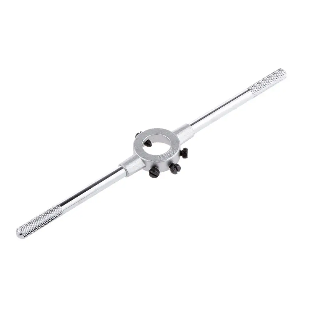 Die Stock Holder Thread Tap Wrench Round Handle 20mm L 190mm