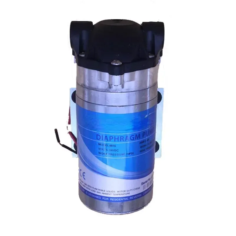 Venta directa 24v ro bomba de refuerzo lf 30l purificador de agua dc bomba de refuerzo ósmosis inversa con accesorios de conector