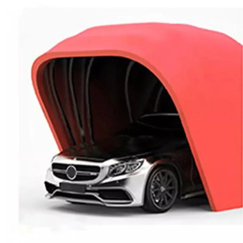 Folding Garage Retractable Outdoor Car Shelter Tent Portable Car semi-automatic Prefab Car Garage