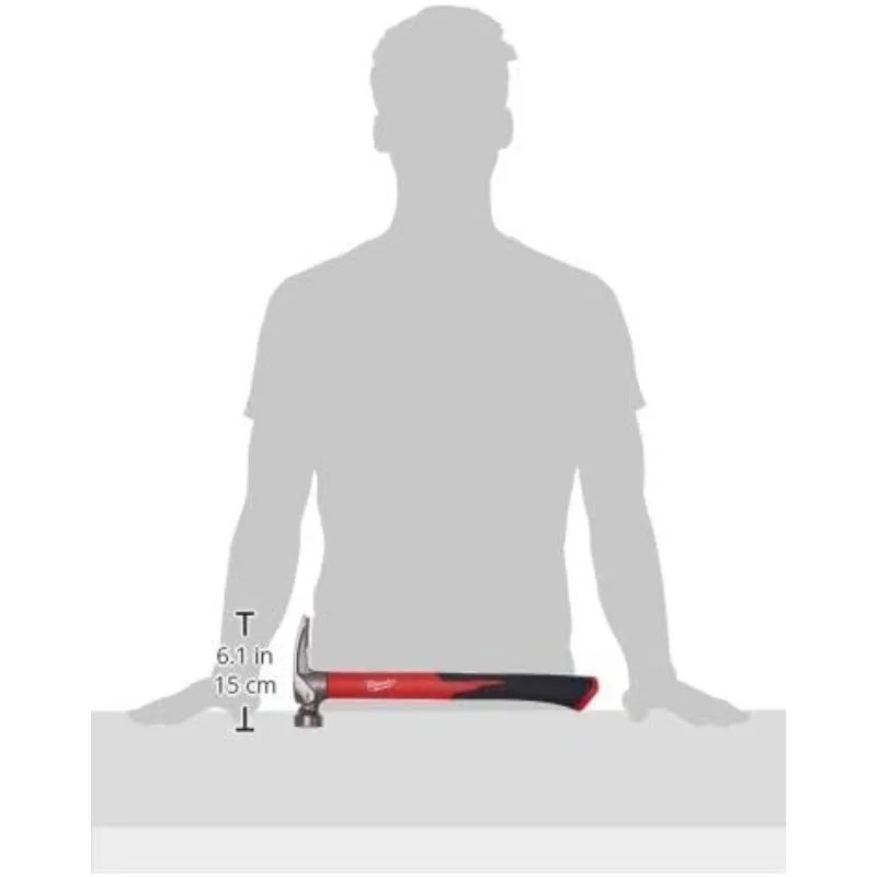 milwaukee-48-22-9316-19oz-outil-en-poly-a-visage-lisse-marteau-a-manche-en-fibre-de-verre-outil-a-main-milwaukee