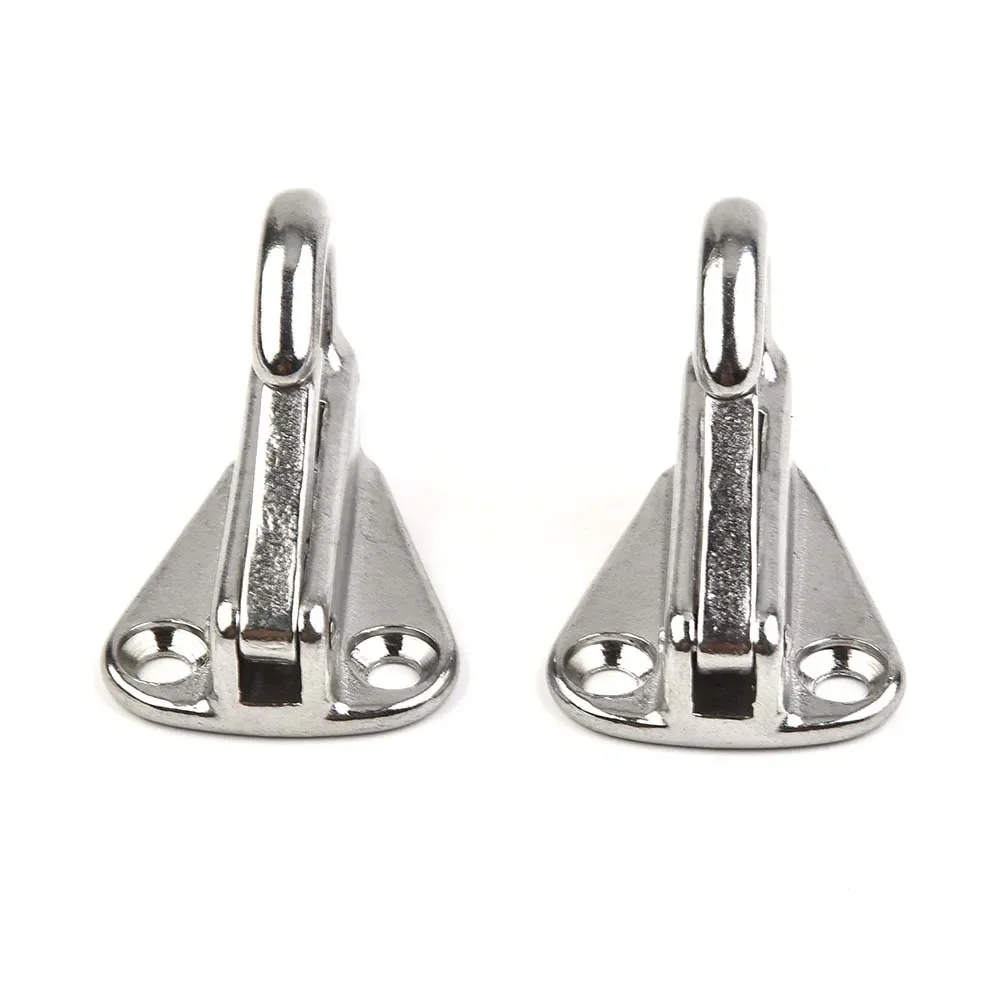 

2Pcs Marine 316 Stainless Steel Spring Snap Fending Hook Fender Boat Hardware For Both Internal And Exterior Use Such As Boat,