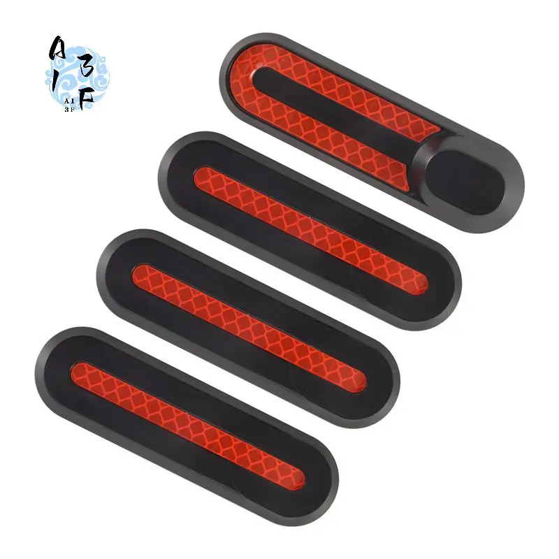 

A13F-For Xiaomi M365 Electric Smart Scooter Wheel Hubs Cap Protective Shell Case With Sticker Decals Skateboard Replacement Part
