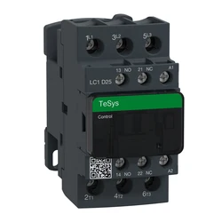 Black LC1D25M7 AC electric magnetic Contactor 3P 3NO LC1-D25M7 25A 220V AC coil