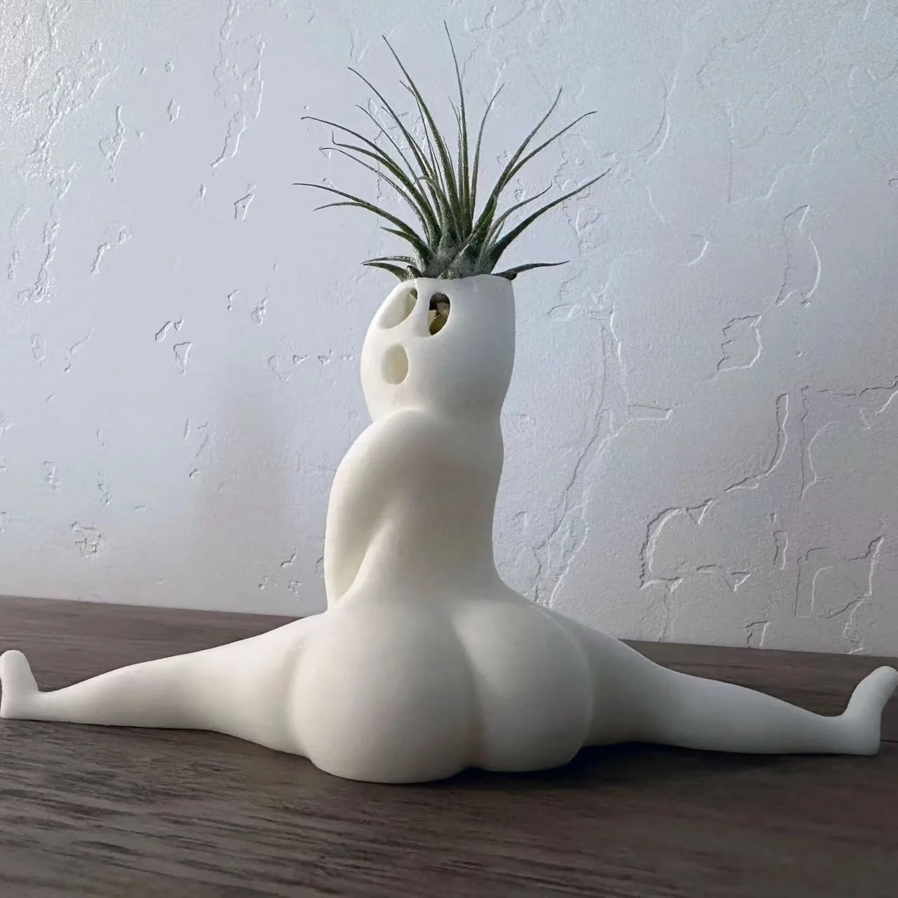 Hilarious Big Booty Ghost Planter Succulent Planter Air Plant Display Indoor Planter Decor Pots Funny Prank Gift